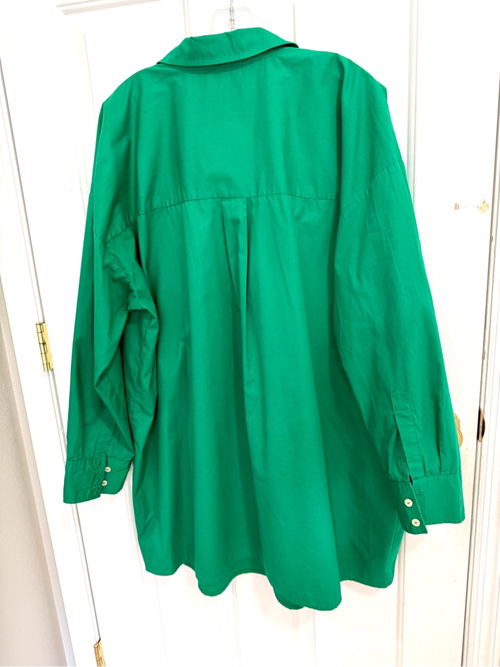 Abercrombie & Fitch Emerald Green Long Sleeve Dress - Picture 4 of 8